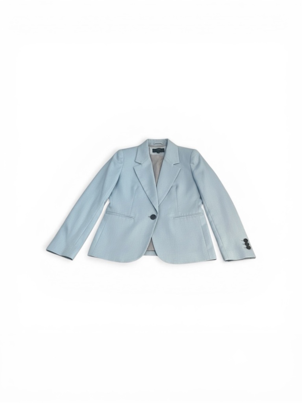 J. Crew Women's Sky Blue Parke Linen Blazer-NWOT - Picture 2 of 7